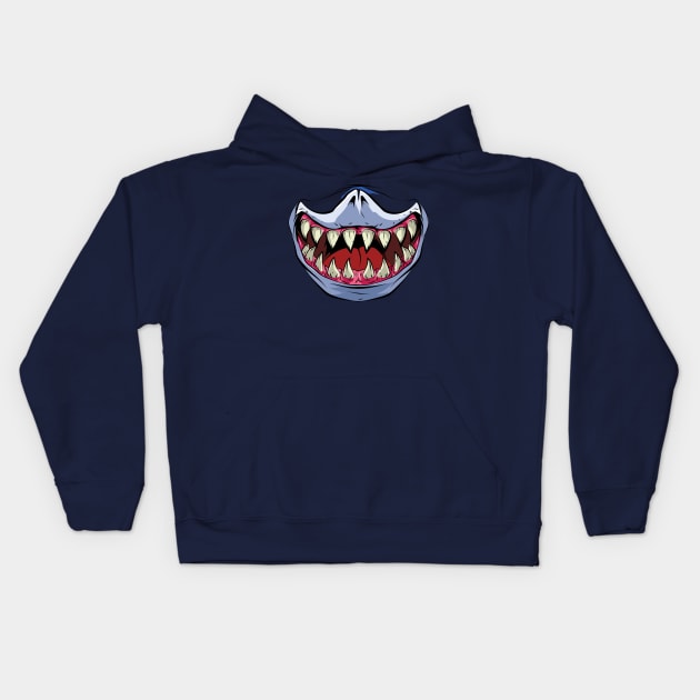 Ripster Mask Kids Hoodie by amodesigns